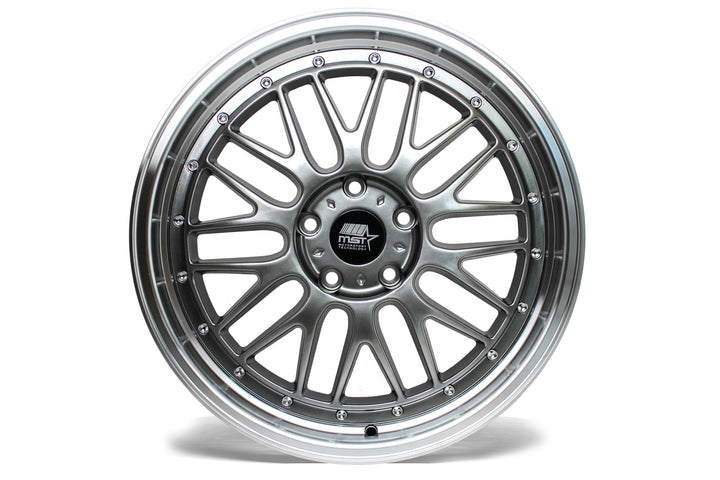 LeMan - Hyper Black w/Machined Lip - 19x9.5 5x120 Offset +35