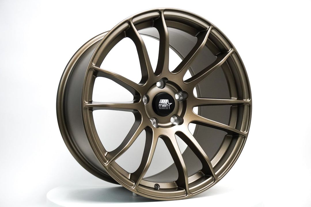 MT33 - Matte Bronze - 18x9.5 5x114.3 Offset +38