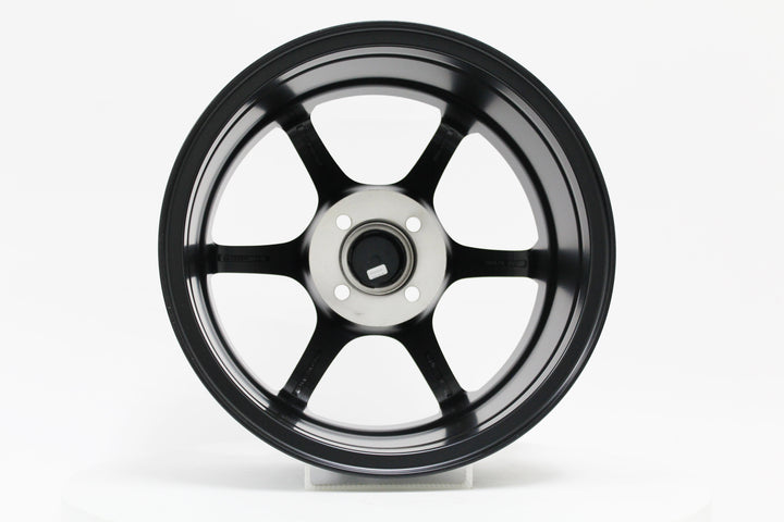 MT40 - Matte Black - 15x6.5 4X100 Offset +38