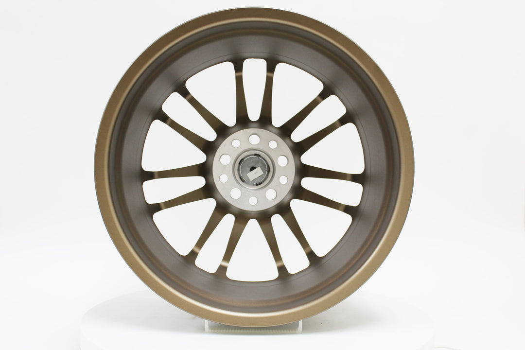 MT45 - Matte Bronze w/Bronze Machined Lip - 18X9.5 5X114.3 Offset +38
