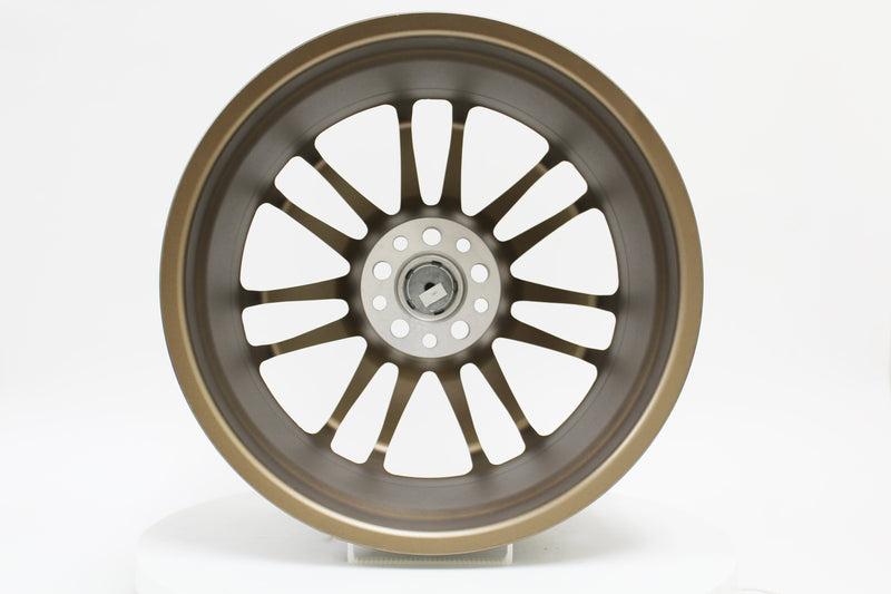 MT45 - Matte Bronze w/Bronze Machined Lip - 18X9.5 5X114.3 Offset +38