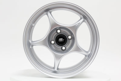 MT46 - Glossy Silver - 15x7.0 4x100 Offset +35