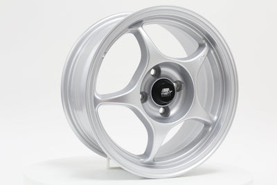 MT46 - Glossy Silver - 15x7.0 4x100 Offset +35
