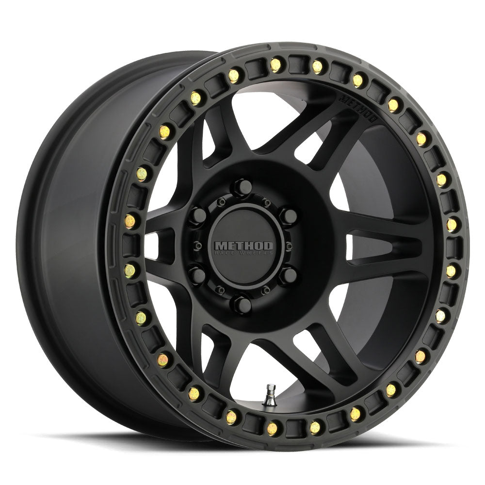 Method Race Wheels MR106 Beadlock Matte Black