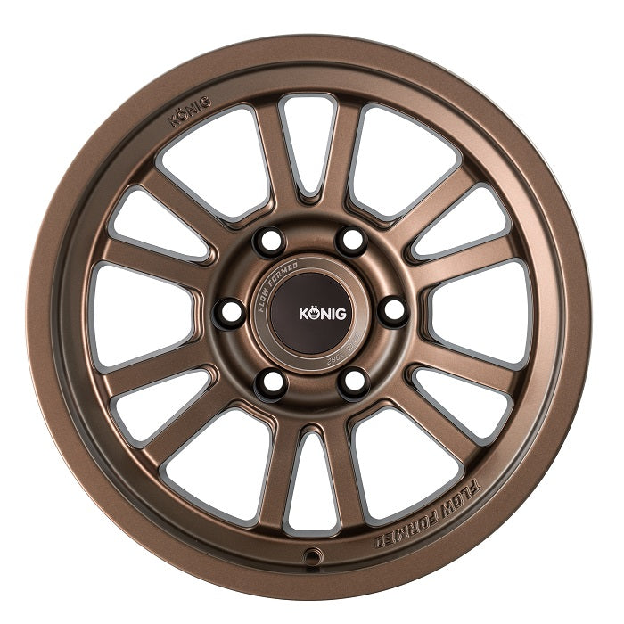 Konig HT1 Hyper Trail 17x9 -12 5x127 71.5CB - Satin Bronze