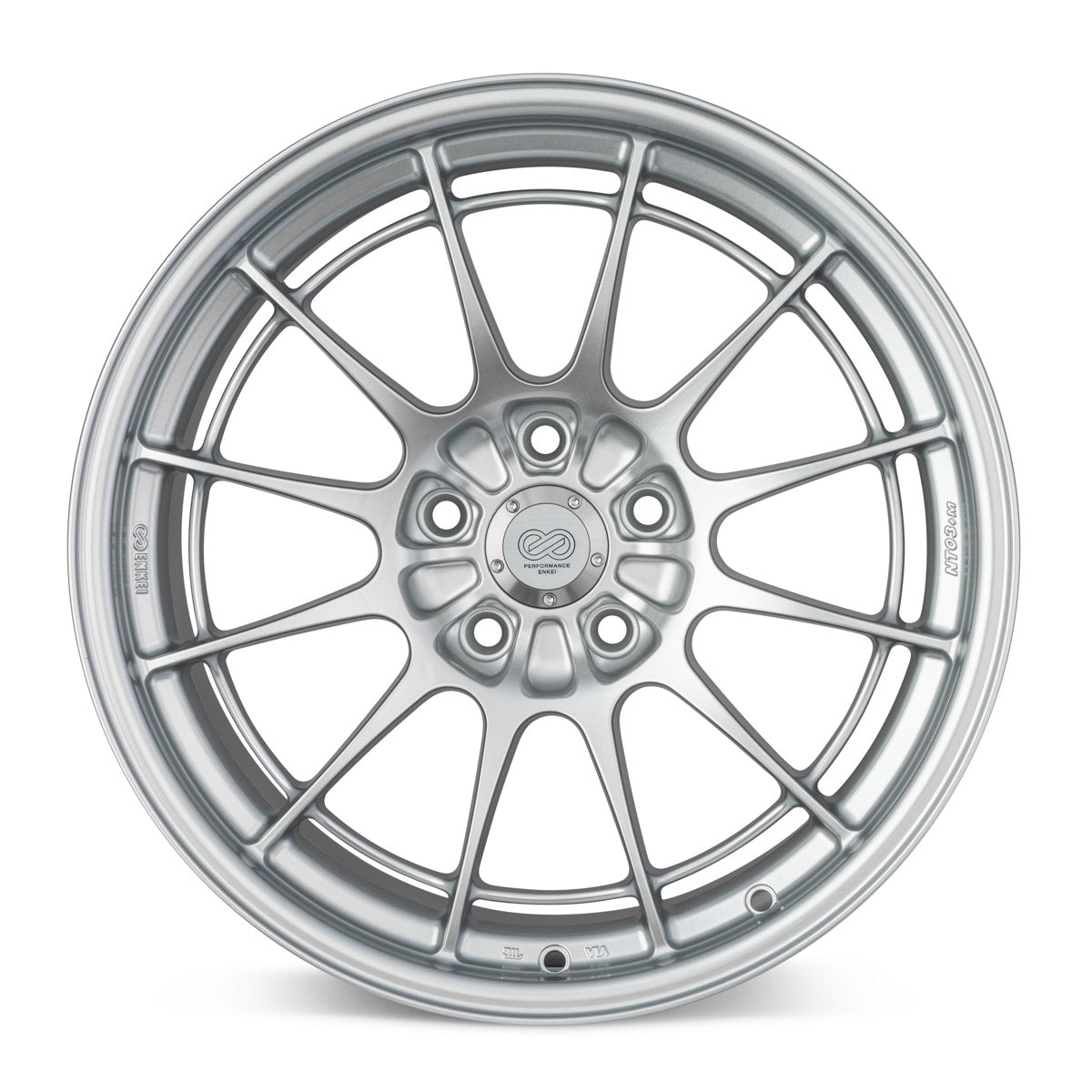 Enkei NT03+M 18x8.5 +38 5x114.3 72.6CB - Silver – Jspec Wheels