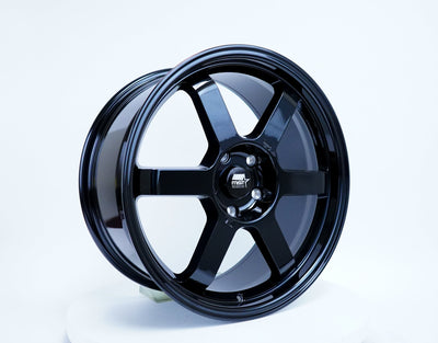 Time Attack - Glossy Black - 18x8.5 5X114.3 Offset +40