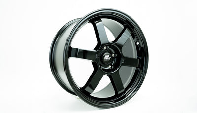 Time Attack - Glossy Black - 18X9.5 5X114.3 Offset +40