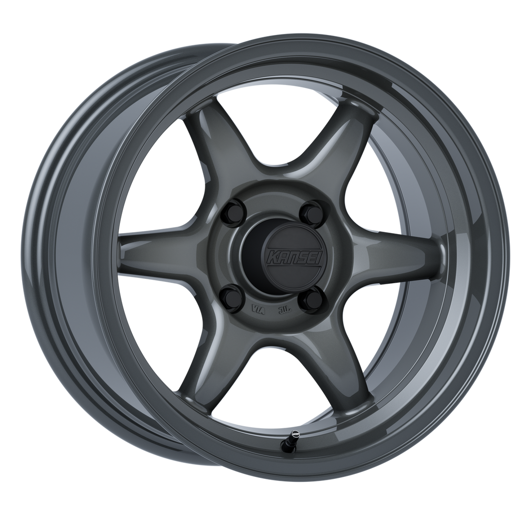 Kansei Wheels Tandem 15" Gloss Gunmetal