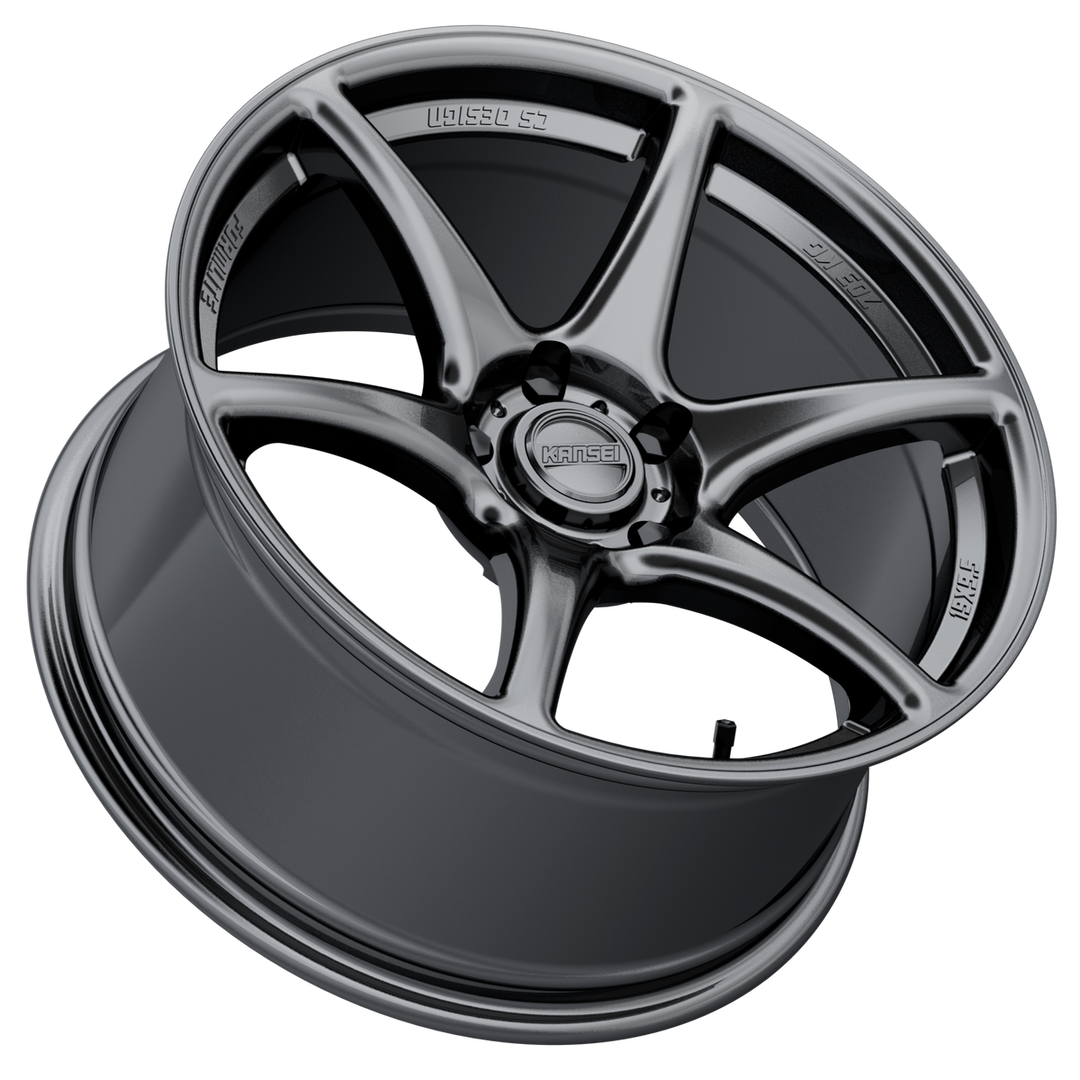 Kansei Wheels Tandem Gloss Gunmetal