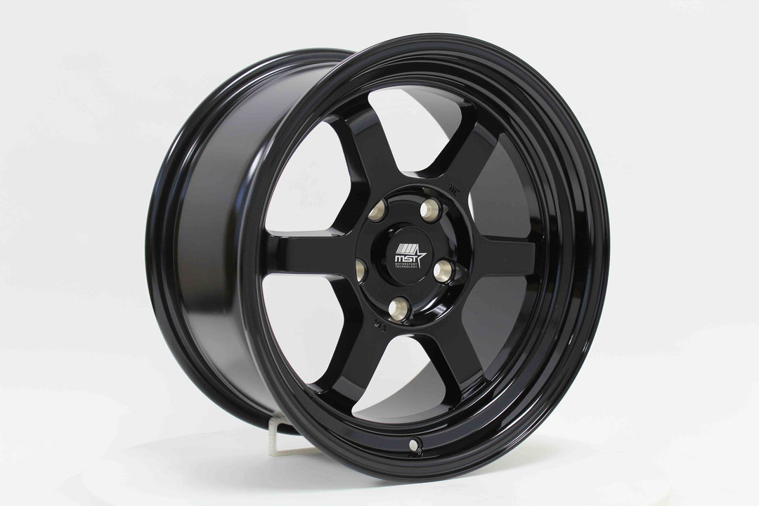 Time Attack - Glossy Black - 16x8.0 5x114.3 Offset +20