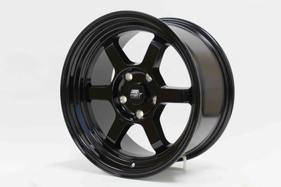 Time Attack - Glossy Black - 16x8.0 5x114.3 Offset +20