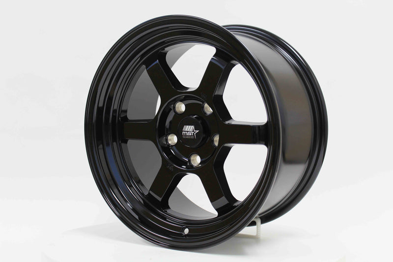 Time Attack - Glossy Black - 16x8.0 5x114.3 Offset +20