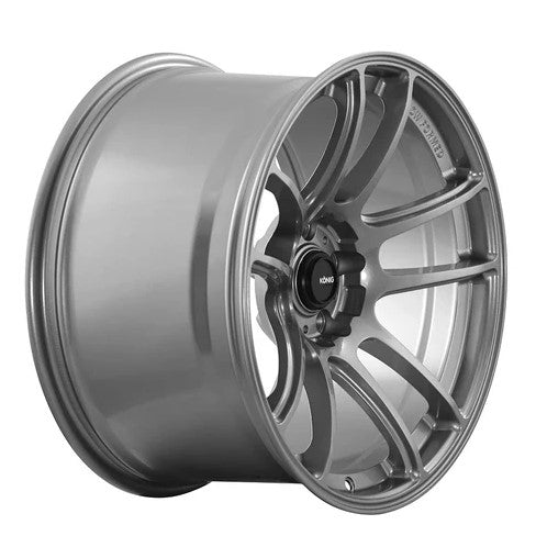 Konig Heliogram 19x9.5 +25 5x114.3 73.1CB - Titanium Metallic