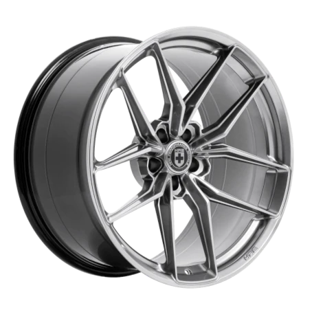 HRE FlowForm FF21 20x9.5 +8 5x112 66.56CB - Liquid Metal