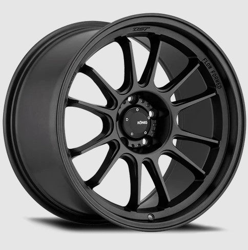 Konig Hypergram 18x8.5 +35 5x114.3 73.1CB - Matte Black