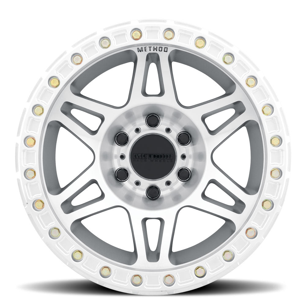 Method Race Wheels MR106 Beadlock Machined Clear Coat