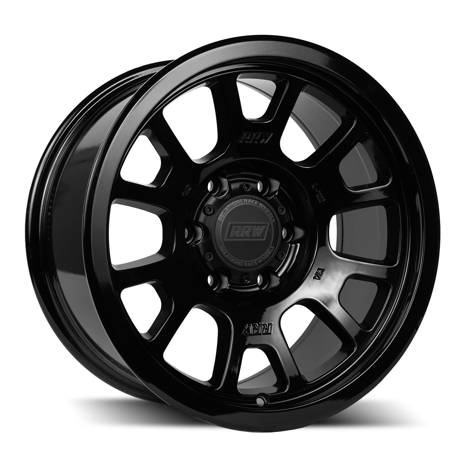 Relations Race Wheels RR5-S Gloss Black – Jspec Wheels