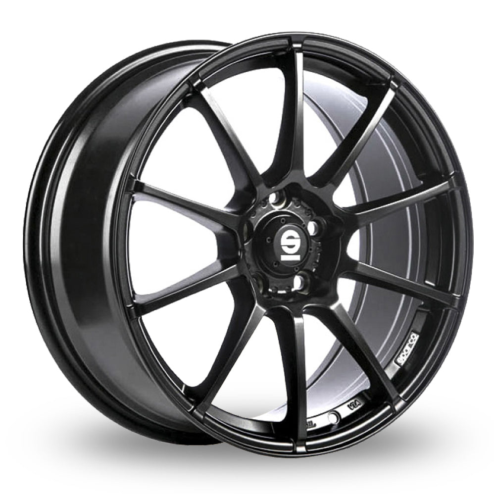 Sparco Assetto Gara 19x8 +45 5x114.3 73.1CB - Gloss Black