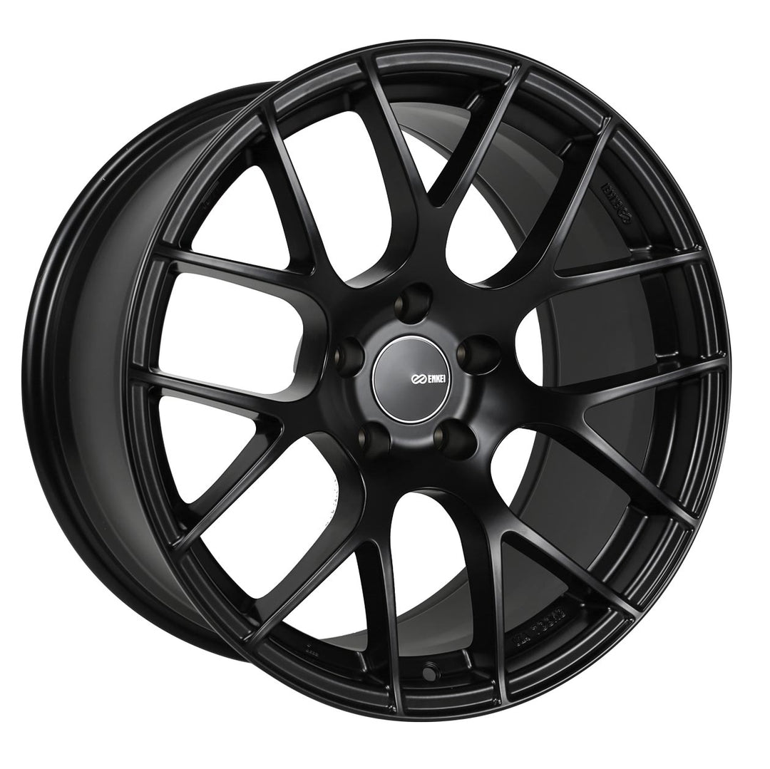 Enkei RAIJIN Black Paint 18x8 +45 5x114.3 72.6CB