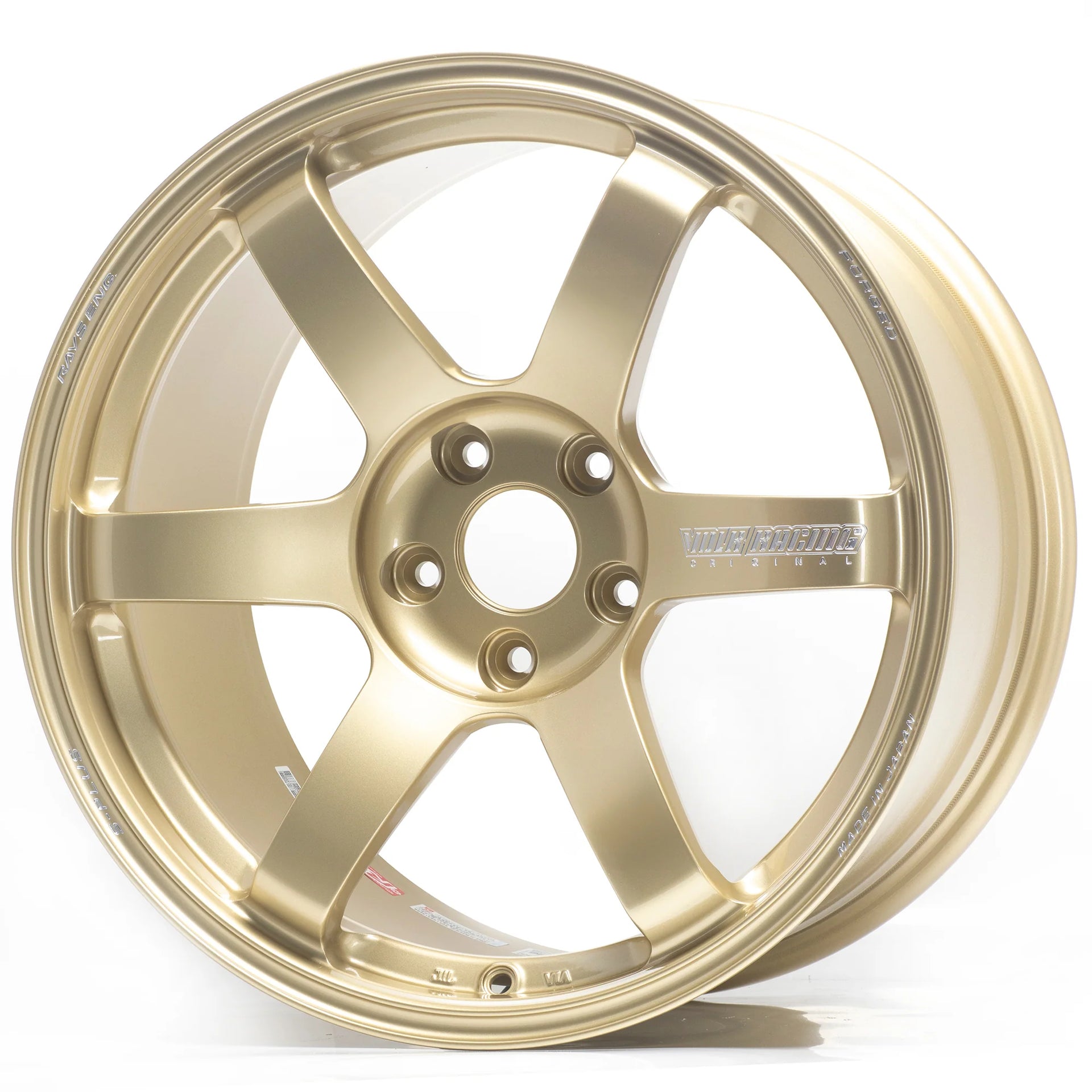 Volk Racing TE37 Saga S-Plus 18x9.5 +34 5x114.3 - Gold – Jspec Wheels Volk Racing TE37 Saga S-Plus 18x9.5 +34 5x114.3 - Gold – Jspec Wheels