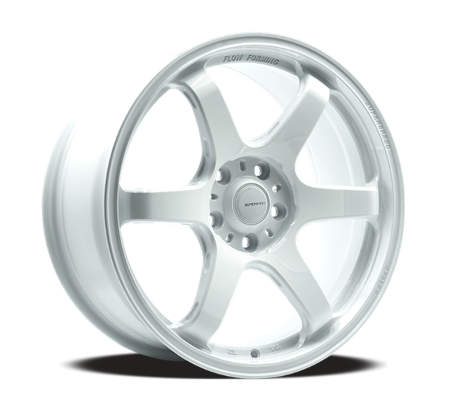SuperSpeed RF06RR 18x9.5 +22 5x114.3 73.1CB Face 1 - Speed White (Full Paint)