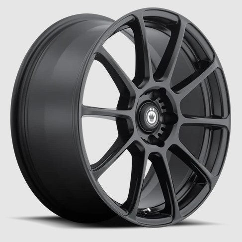 Konig Runlite 17x7.5 +45 5x114.3 73.1CB - Matte Black