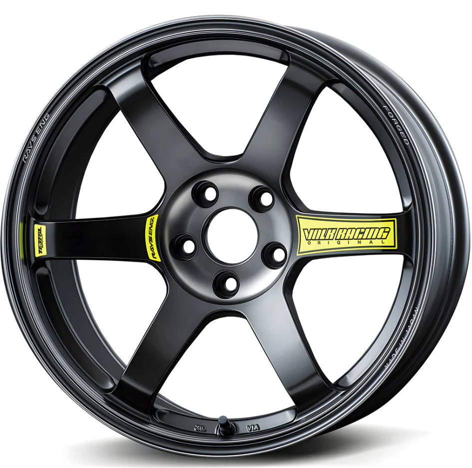 Volk Racing TE37SL M-SPEC 18x9.5 +38 5x120 - Pressed Black – Jspec Wheels