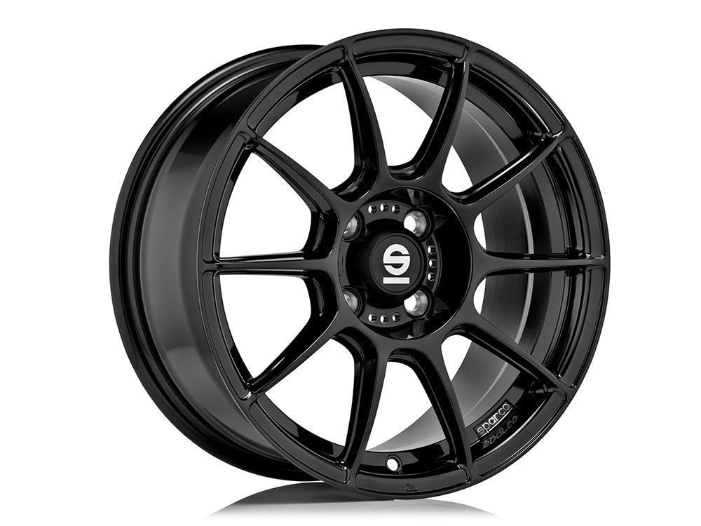 Sparco FF1 15x7 +25 4x100 0CB - Gloss Black