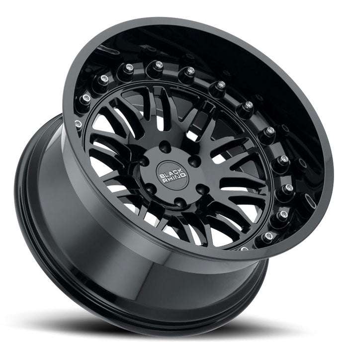 Black Rhino Fury Gloss Black – Jspec Wheels