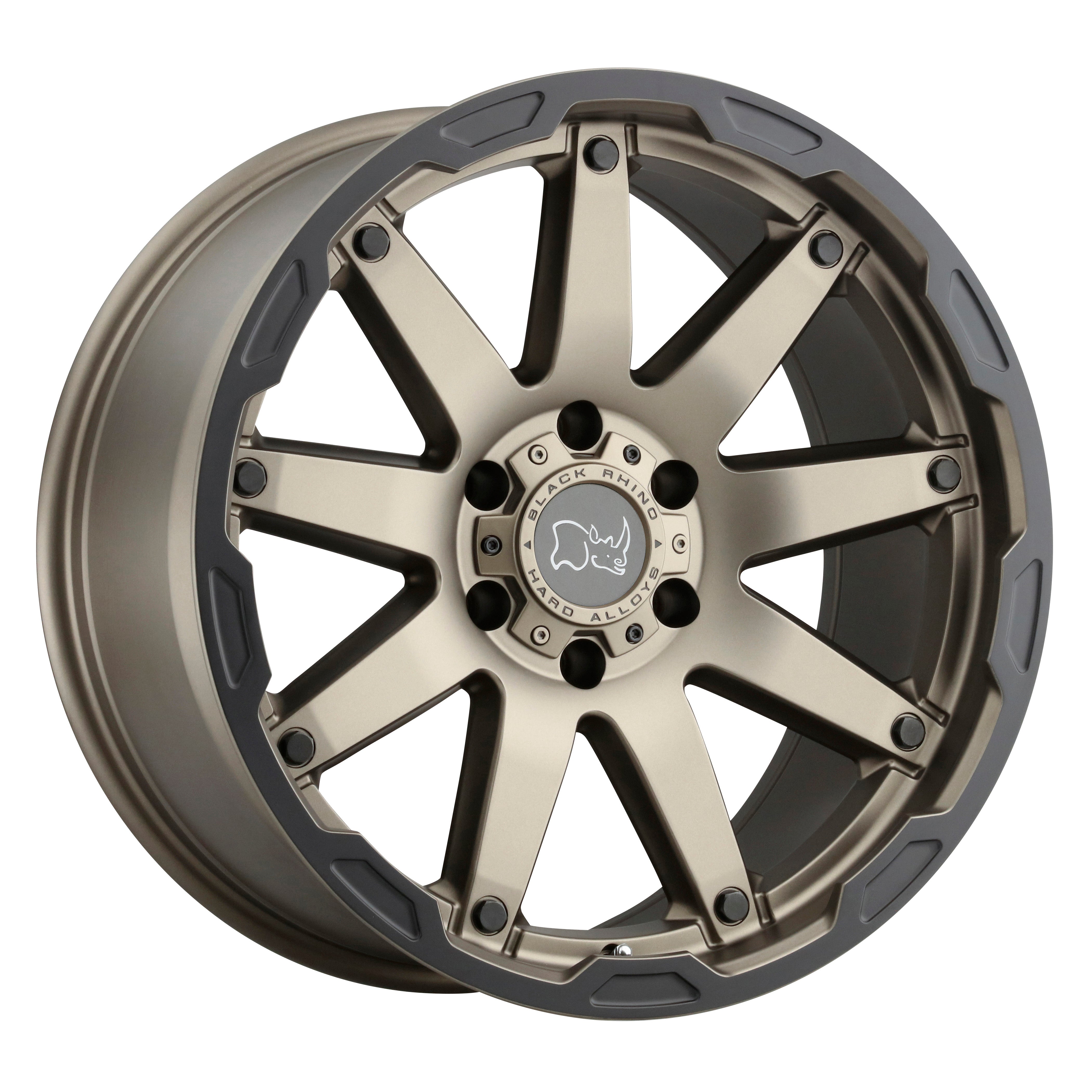 Black Rhino Oceano Matte Bronze w/ Black Ring – Jspec Wheels