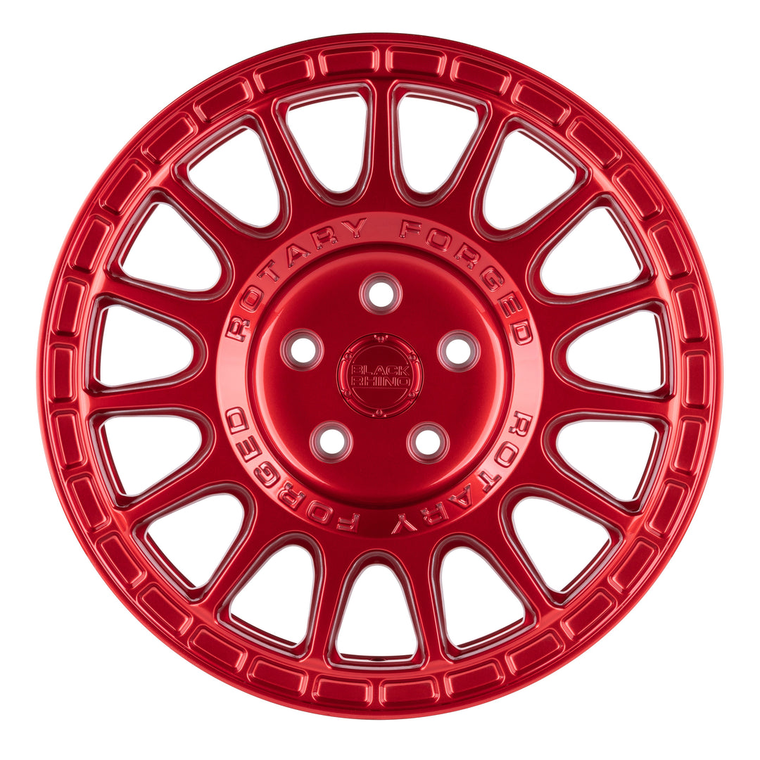 Black Rhino Flow Formed Sandstorm Candy Red