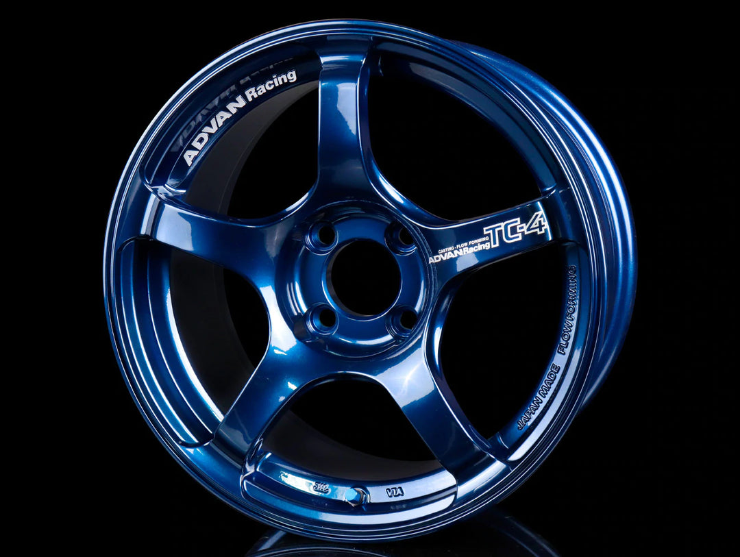 Advan Racing TC4 18x9.5 +38 5x114.3 - Racing Indigo Blue – Jspec Advan Racing TC4 18x9.5 +38 5x114.3 - Racing Indigo Blue – Jspec
