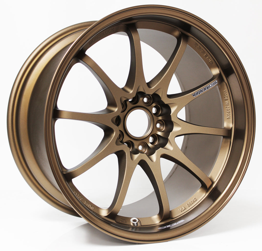 Volk Racing CE28N 18x10.5 +18 5x114.3 - Bronze – Jspec Wheels