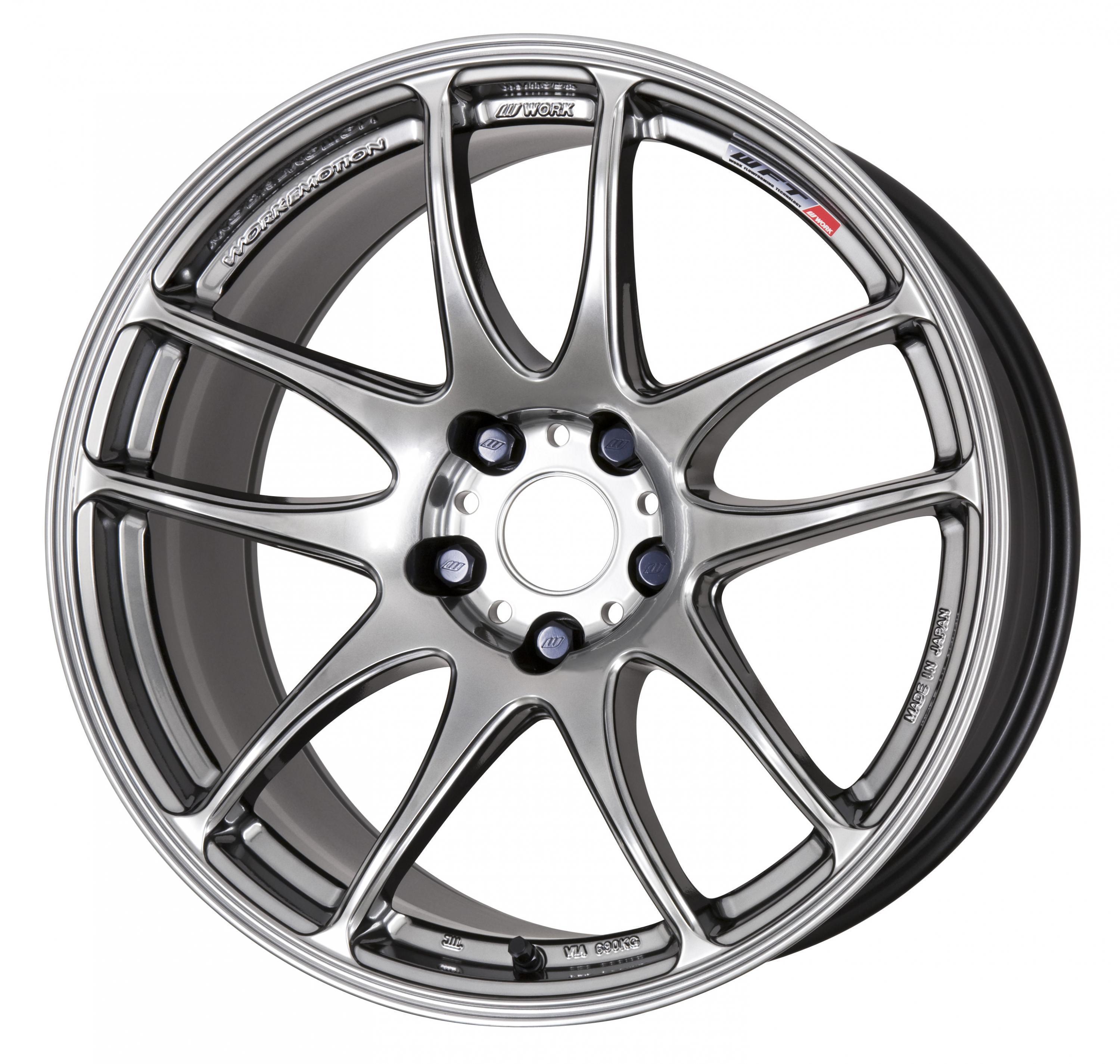 中古品 深リム WORK EMOTION CR Kiwami 18inch Work Wheels Emotion CR Kiwami 18x7.5 5x114.3 +38 – Jspec Wheels
