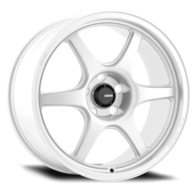 Konig Hexaform 18x8.5 +43 5x108 73.1CB - Gloss White