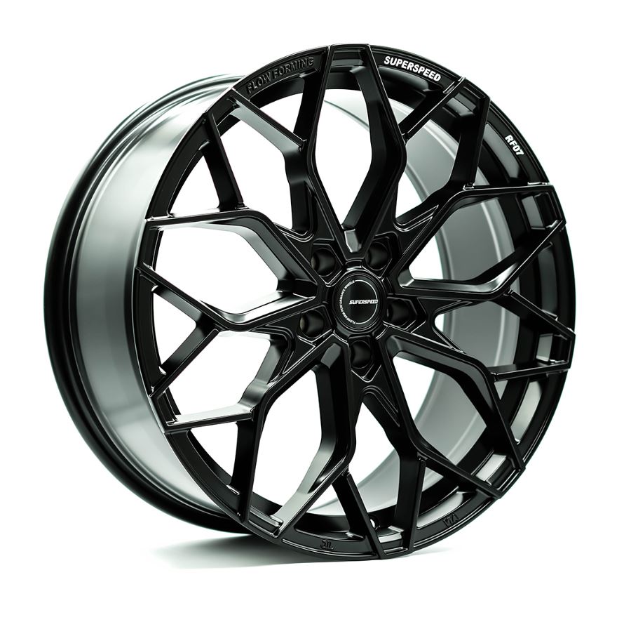 Superspeed RF07 20x10.5 +40 5x114.3 73.1CB Face 2 - Matte Black – Jspec ...