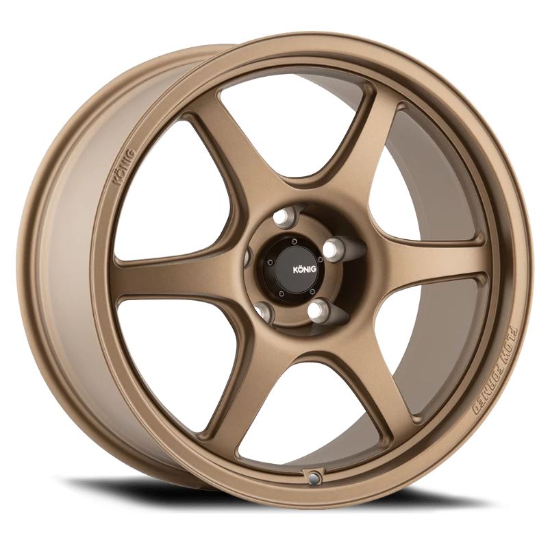 Konig Hexaform 18x10.5 +33 5x120 72.6CB - Matte Bronze