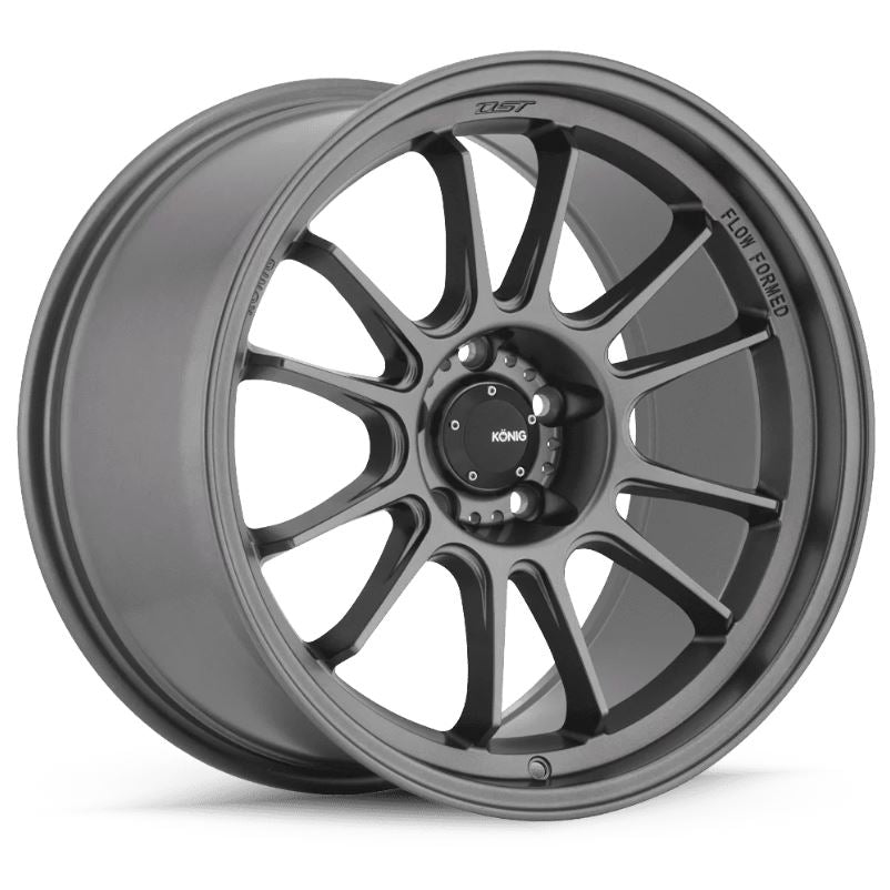 Konig Hypergram 19x10.5B +25 5x120 73.1CB - Matte Grey