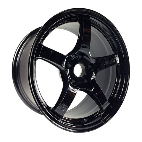 Gram Lights 57CR 18x9.5 +22 5x114.3 - Gloss Black