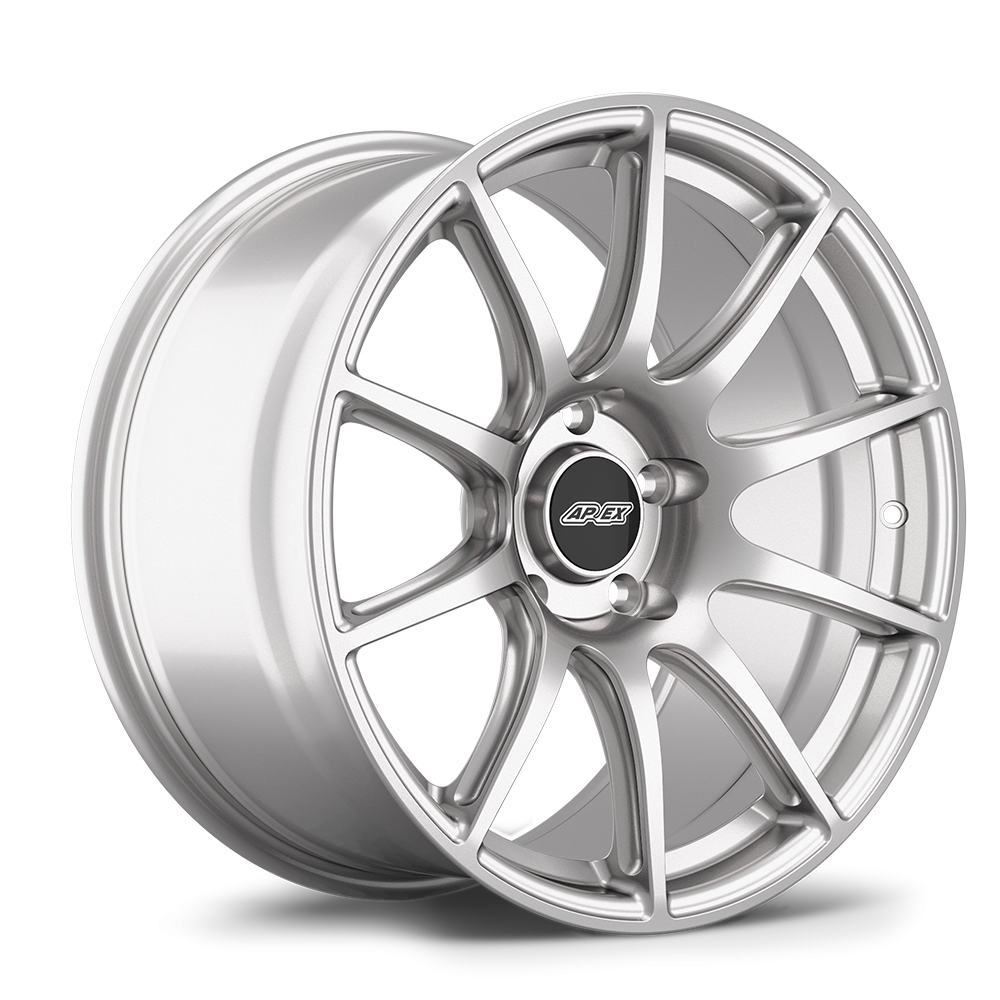 Apex SM-10 18x9 +46 5x130 71.6CB - Race Silver