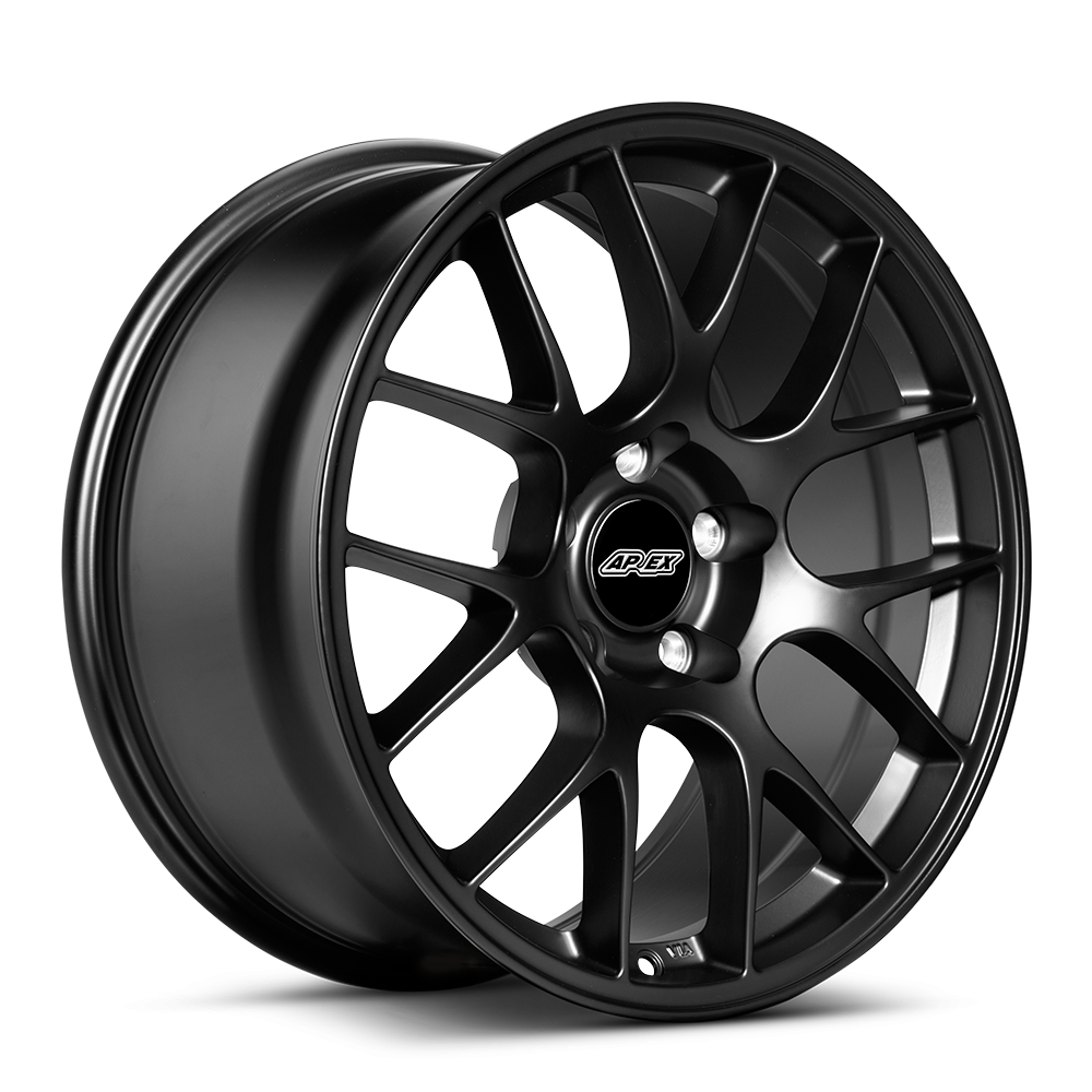 Apex EC-7 19x9 +30 5x120 72.56CB - Satin Black