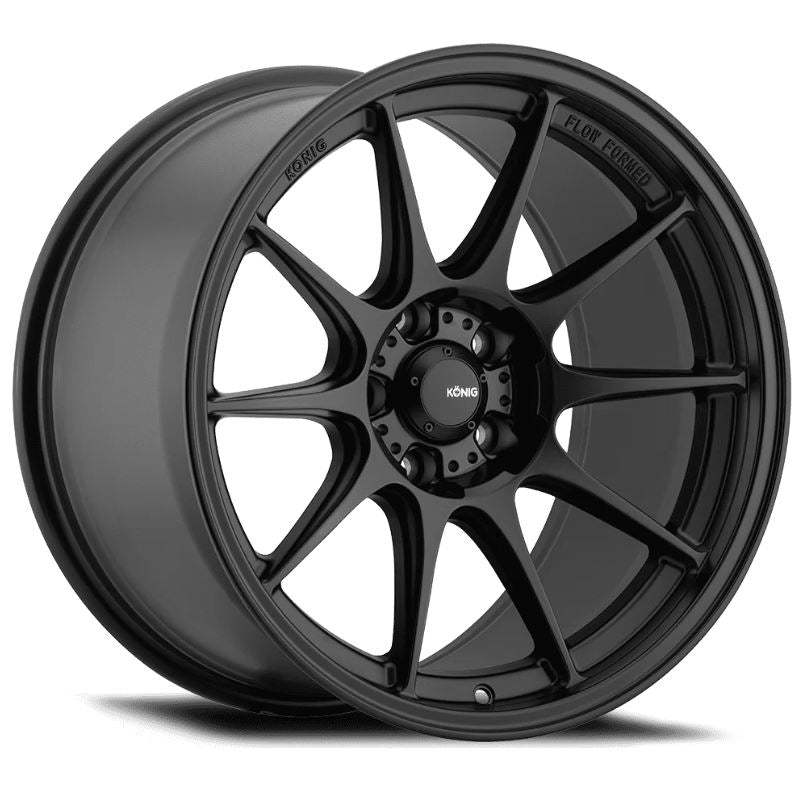Konig Dekagram 18x9.5B +35 5x100 73.1CB - Semi Matte Black