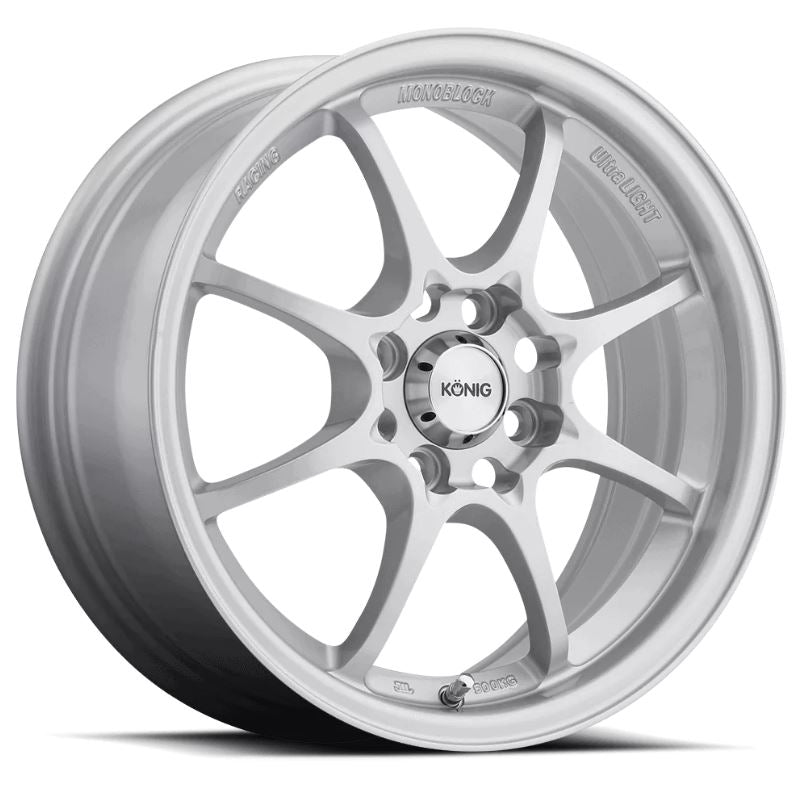 Konig Helium 15x6.5 +40 4x100 73.1CB - Silver